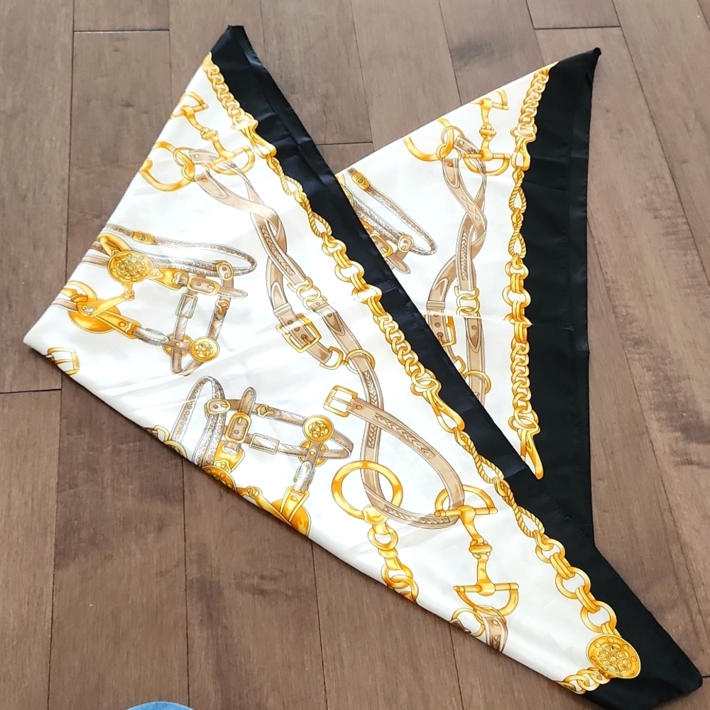 Vintage Equestrian Scarf